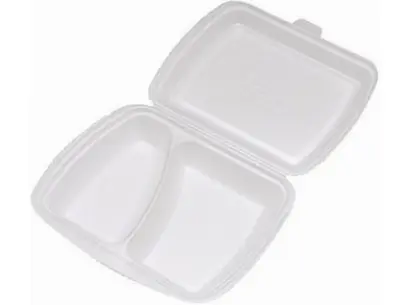 Menu box 2 dílný bílý 241 x 207 x 69 mm 125 ks