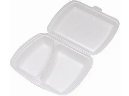 Menu box 2 dílný bílý 241 x 207 x 69 mm 125 ks