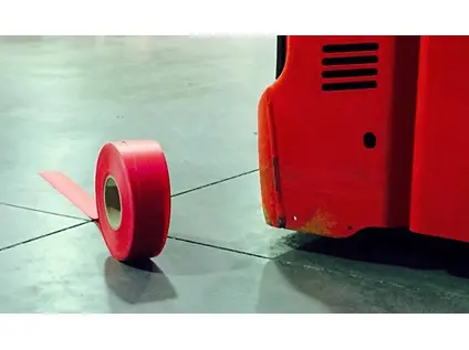 Páska označovací 50 mm x 33 m červená