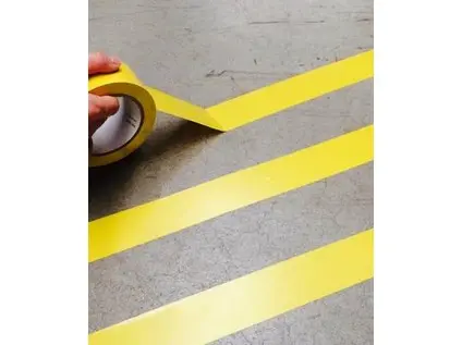 Páska označovací 50 mm x 33 m žlutá