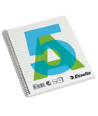 Blok spirálový Esselte A5 linkovaný