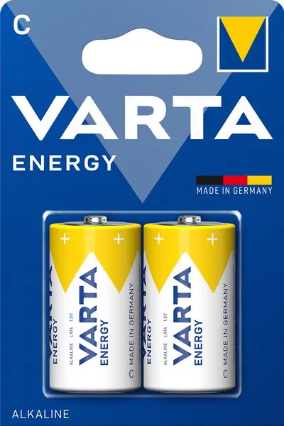 Baterie alkalické Varta Energy LR14-C(1,5V) 2ks