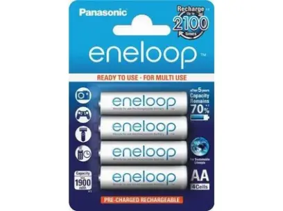 Baterie Panasonic Eneloop, AA (HR6), 4ks