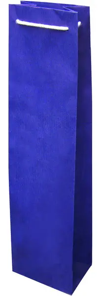 Taška papírová na víno modrofialová