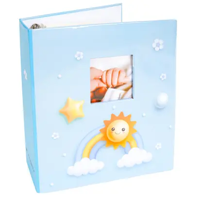 Fotoalbum DRS-50B Rainbow 1 modré