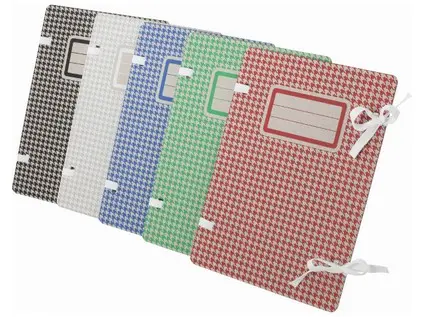 Spisové desky A4 s potiskem černé