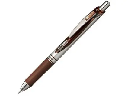 Gelové pero EnerGel Pentel BL77-E hnědé