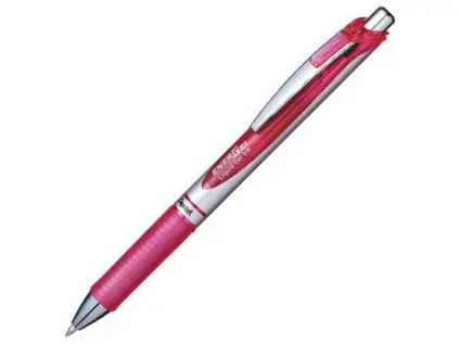Gelové pero EnerGel Pentel BL77-P růžové