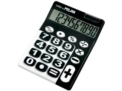 Kalkulátor Milan 150610KBL 10 černý