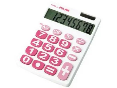 Kalkulátor Milan 151708WBL 8 bílý
