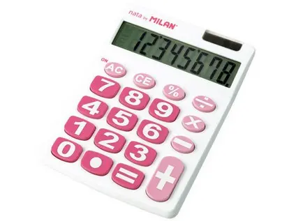 Kalkulátor Milan 151708WBL 8 bílý