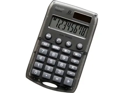 Kalkulátor Rebell Starlet šedý