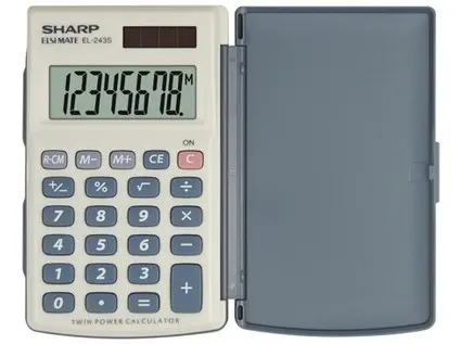 Kalkulátor Sharp EL243S