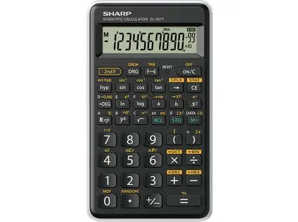 Kalkulátor Sharp EL501X bílá