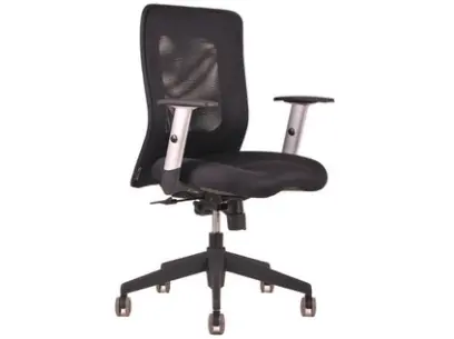 Židle kancelářská Calypso černá