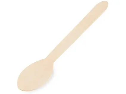 Lžička ze dřeva 16 cm 100 ks