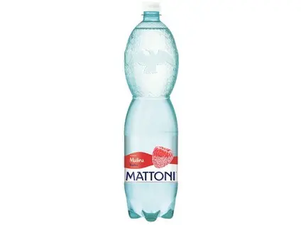 Voda Mattoni perlivá 6 x 1,5 l malinová