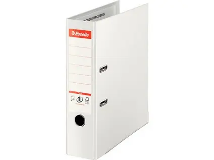 Pořadač pákový 80 mm Vivida plastový bílý