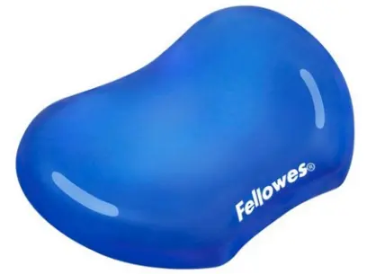 Podložka pod zápěstí gelová Crystal modrá