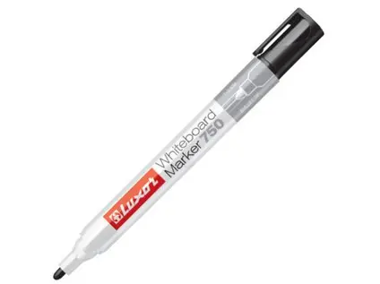 Popisovač na bílé tabule Luxor 750/3381 černý