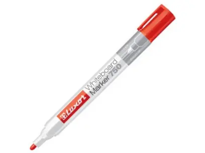 Popisovač na bílé tabule Luxor 750/3383 červený