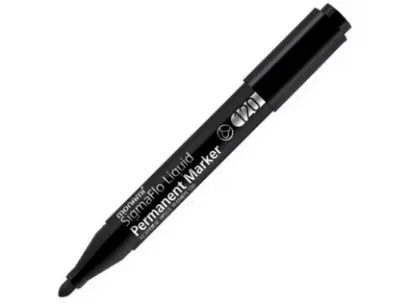 Popisovač netíratelný Monami 120-A černý