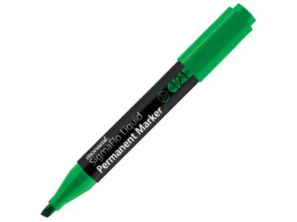 Popisovač netíratelný Monami 121-D zelený