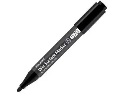 Popisovač Monami 570 - černý permanent