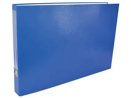 Pořadač 4 kroužkový A3 50 mm modrý