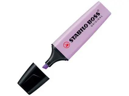 Zvýrazňovač Stabilo Boss Original Pastel fialový