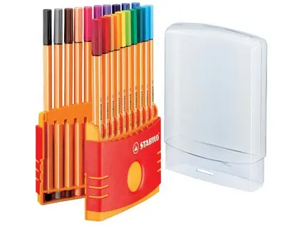 Popisovač Stabilo point 88 sada 20 ks