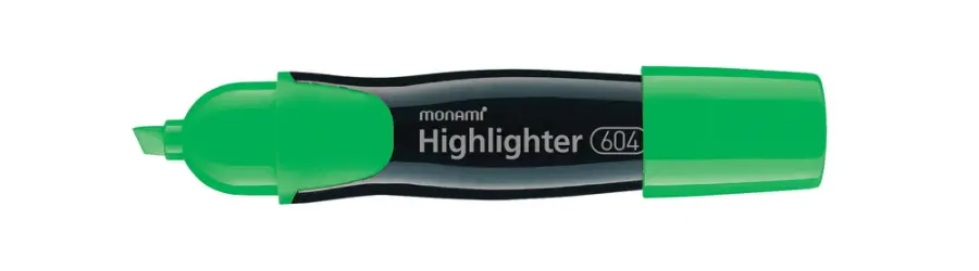 Zvýrazňovač Monami 604 zelený