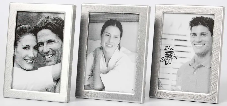 Fotorámeček 3PGS stříbrný PL