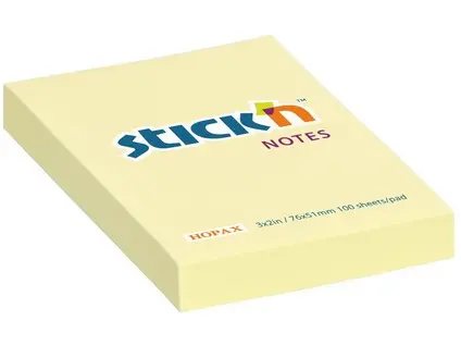 Blok samolepicí 76x51 žlutý