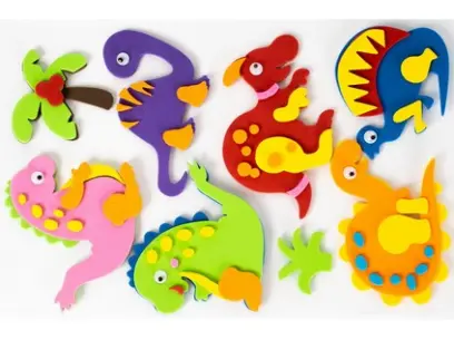 Samolepka pěnová 3D 09 dino