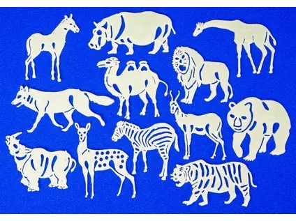 Samolepka fluorescenční Blaze 07 zvířata