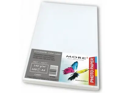 Fotopapír A4 140 g Color Laser oboustranný matný 100 listů