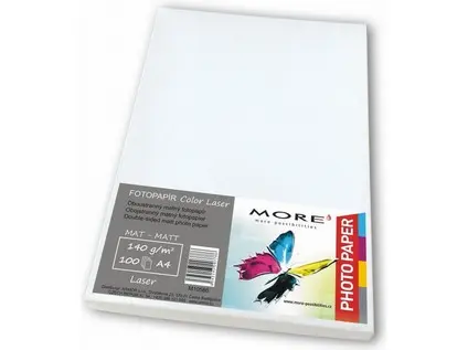 Fotopapír A4 140 g Color Laser oboustranný matný 100 listů