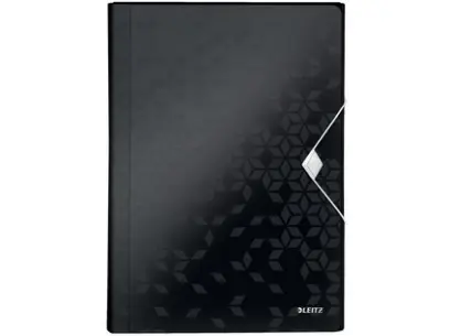 Aktovka s přihrádkami Leitz WOW černá