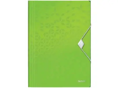 Mapa tříklopá Leitz WOW PP zelená