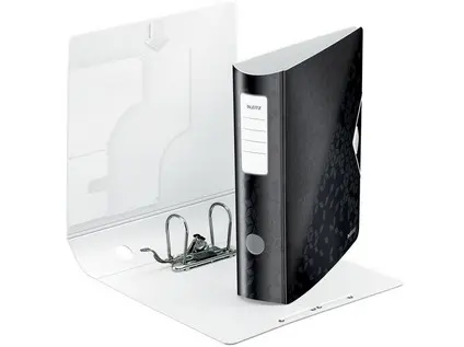 Pořadač pákový 75 mm Leitz Active Wow 180° černý