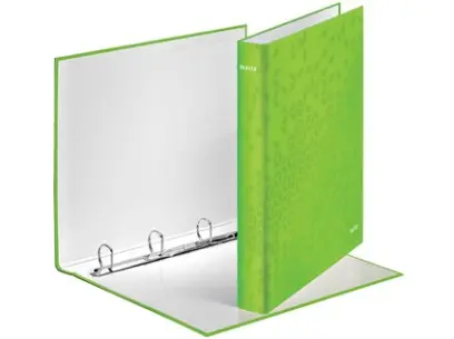 Pořadač 4 kroužkový D25 A4+ Leitz Active Wow zelený