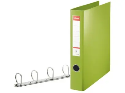 Pořadač 4 kroužkový 60 mm A4+ zelený