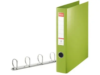 Pořadač 4 kroužkový 60 mm A4+ zelený