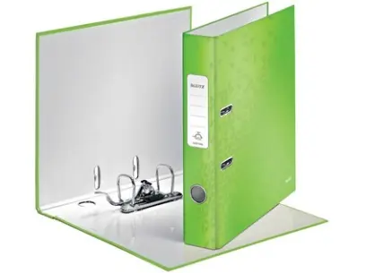 Pořadač pákový 50 mm Leitz Active Wow 180° lesklý zelený