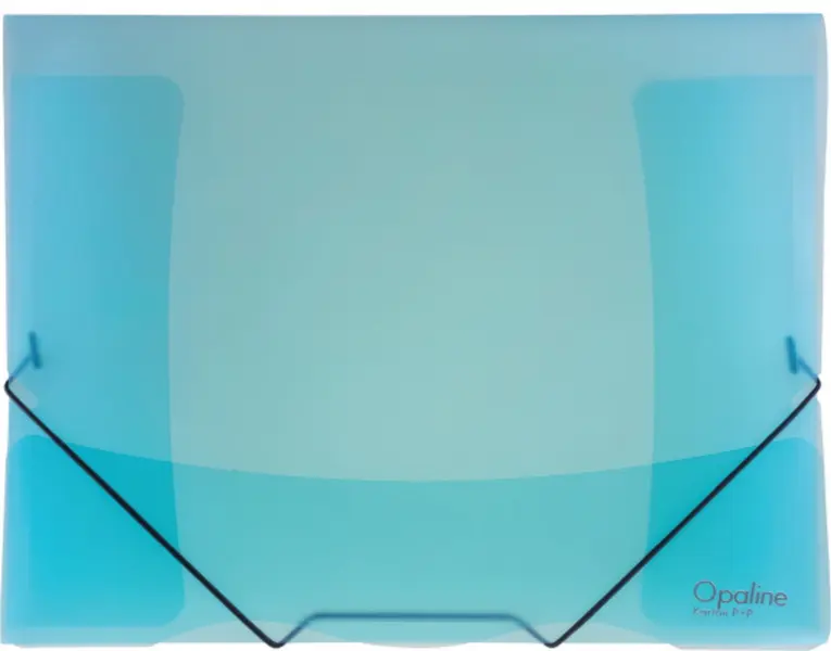 Mapa tříklopá Opaline sv.modrá