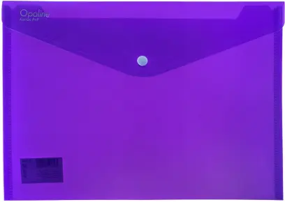 Obálka plastová s drukem Opaline A4 fialová