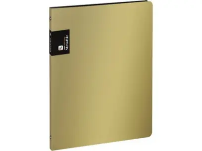 Pořadač 4 kroužkový 20 mm Metallic zlatý