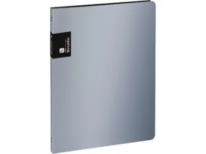 Pořadač 4 kroužkový 20 mm Metallic stříbrný