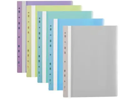 Rychlovazač s průhlednou stranou euro sv.zelený 10 ks